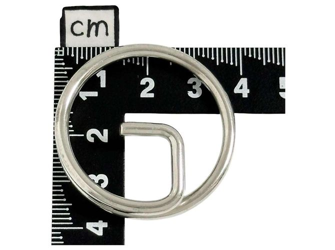 Portachiavi Gucci in argento 925 con motivo G - vista 9