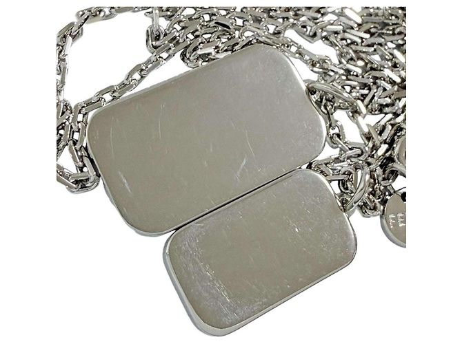 Collana lunga con pendente esagonale da uomo Fendi - vista 6