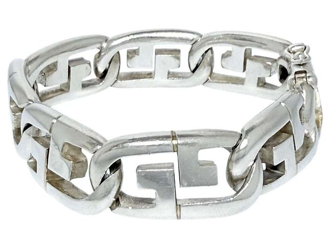 Bracciale a maglie spesse da uomo Gucci - vista 3