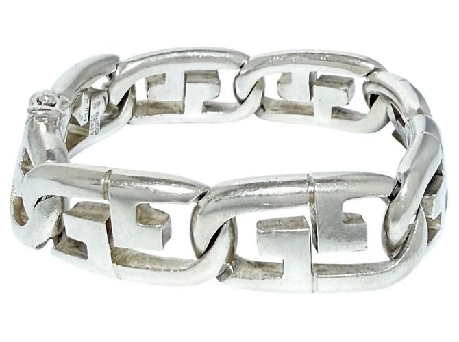 Bracciale a maglie spesse da uomo Gucci - vista 4