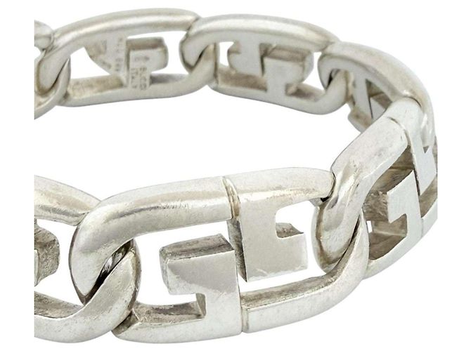 Bracciale a maglie spesse da uomo Gucci - vista 5