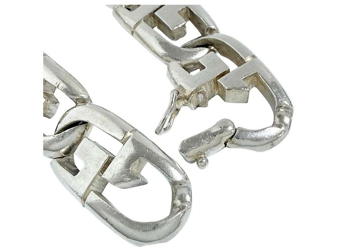 Bracciale a maglie spesse da uomo Gucci - vista 6