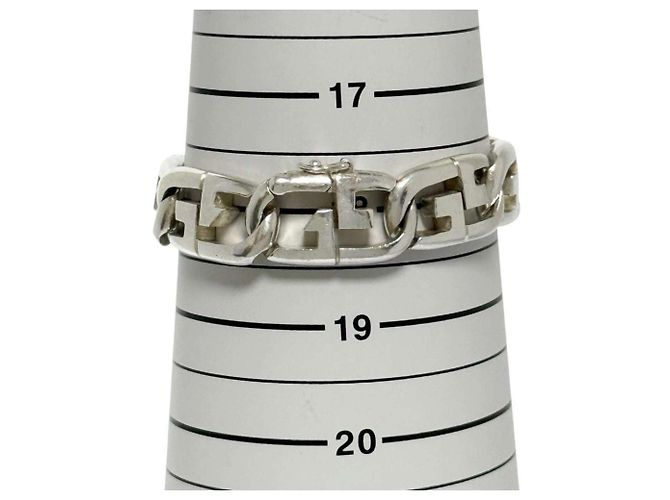 Bracciale a maglie spesse da uomo Gucci - vista 9