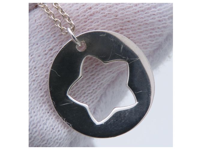 Collana Tiffany & Co. Star Cutout Circle Argento - vista 4