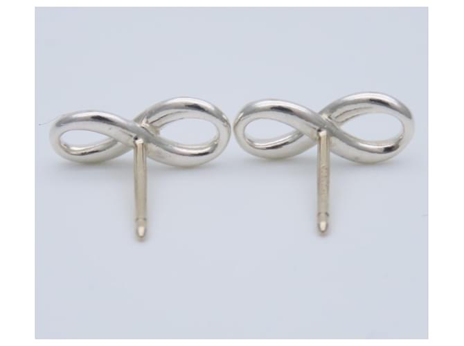 Orecchini a lobo Infinity Tiffany & Co. Argento - vista 4