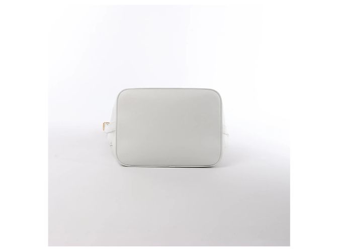 Borsa a tracolla Louis Vuitton Petit Noe NM Monogram Cutout Bianco M20740 Beige - vista 6