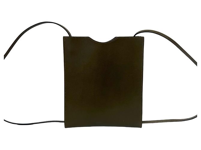 Hermès Borsa a tracolla mini Onimetou in pelle di vitello Hermes Cachi - vista 3