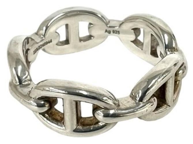 Ring Hermès Anillo Chaine d'Ancre Enchainée Hermes Plata - vista 4