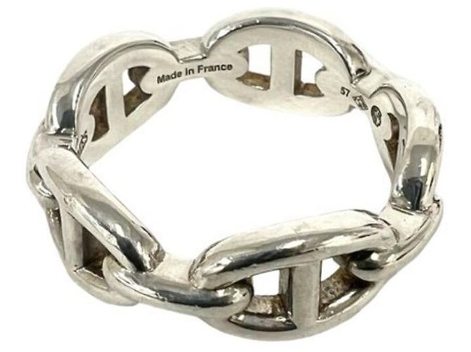 Ring Hermès Anillo Chaine d'Ancre Enchainée Hermes Plata - vista 5