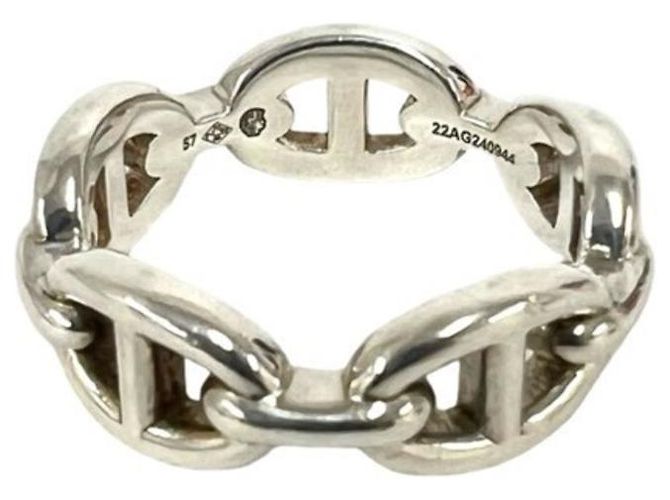 Ring Hermès Anillo Chaine d'Ancre Enchainée Hermes Plata - vista 6