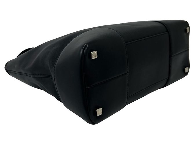 Loewe Anagram Logo Leder Mini Tote Bag Schwarz - Ansicht 7