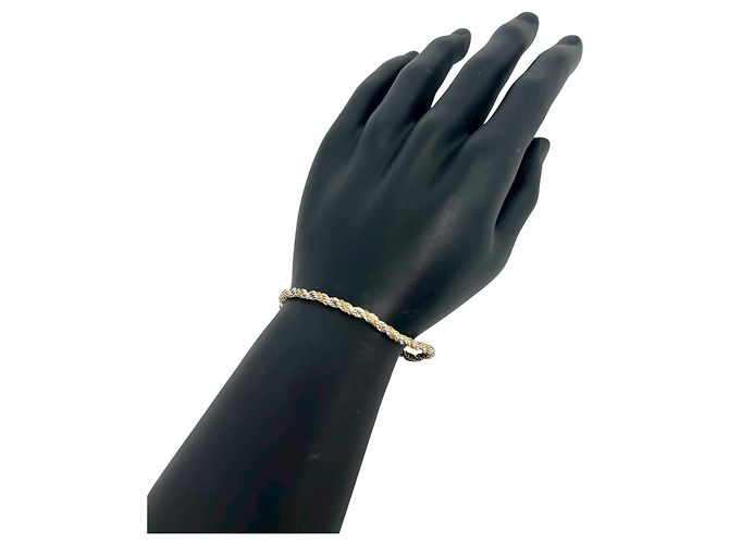 Bracciale a maglia intrecciata Tiffany & Co. Argento D'oro - vista 2