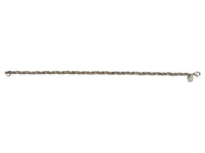 Bracciale a maglia intrecciata Tiffany & Co. Argento D'oro - vista 6