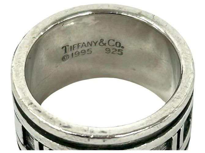 Tiffany & Co Anello largo Tiffany Vintage Atlas Argento - vista 3