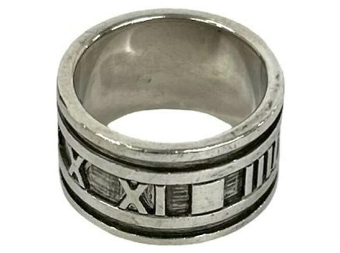 Tiffany & Co Anello largo Tiffany Vintage Atlas Argento - vista 5