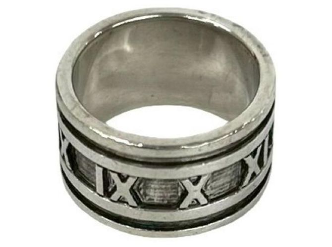 Tiffany & Co Anello largo Tiffany Vintage Atlas Argento - vista 6