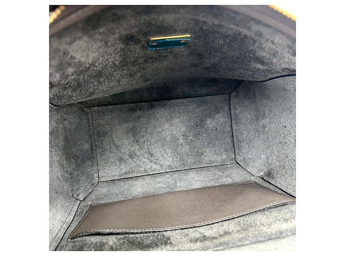 Céline CELINE Belt Bag Micro Lederhandtasche Braun - Ansicht 9