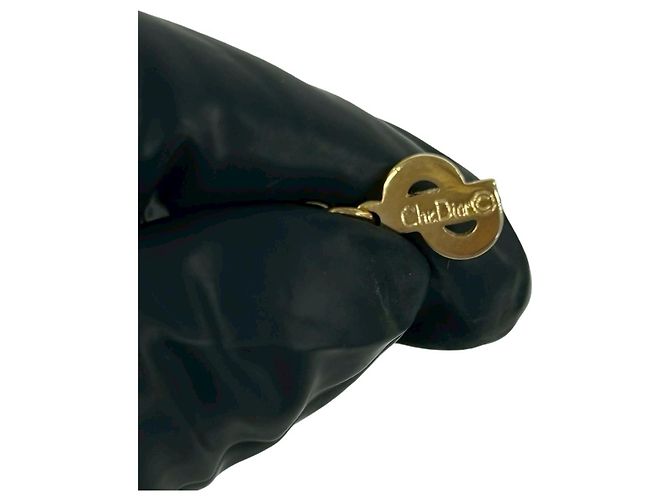 Collana Christian Dior con logo CD placcato oro D'oro - vista 3