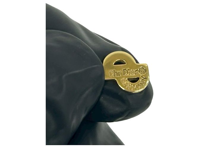 Collana Christian Dior CD Logo placcata oro D'oro - vista 3