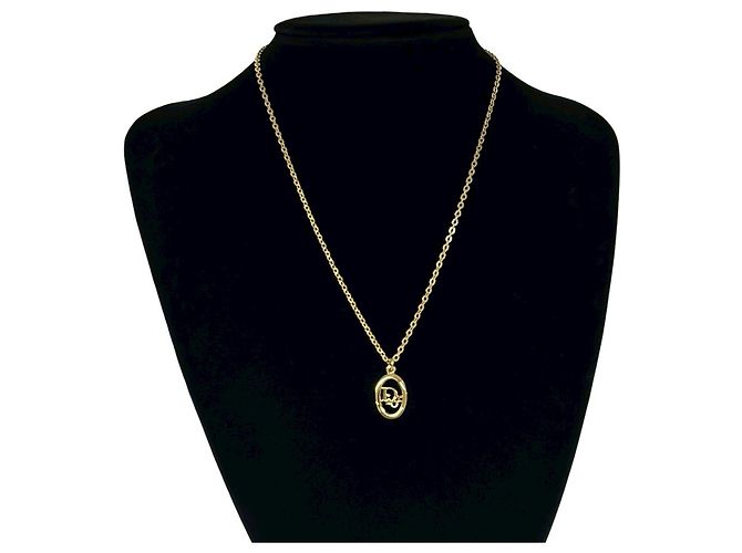 Collana Christian Dior placcata oro D'oro - vista 2