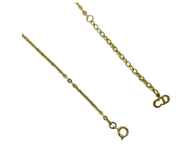 Collana Christian Dior placcata oro D'oro - vista 4