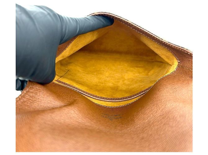 Borsa a tracolla Louis Vuitton Musette Salsa Monogram Marrone - vista 9