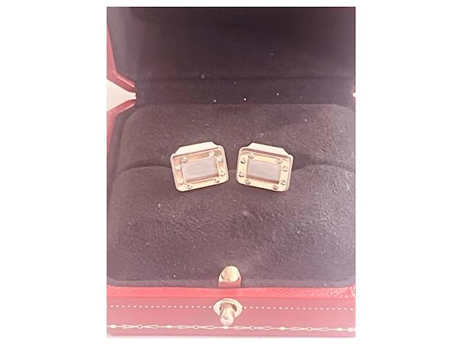 Gemelli Cartier in oro e argento Silver hardware Gold hardware - vista 8