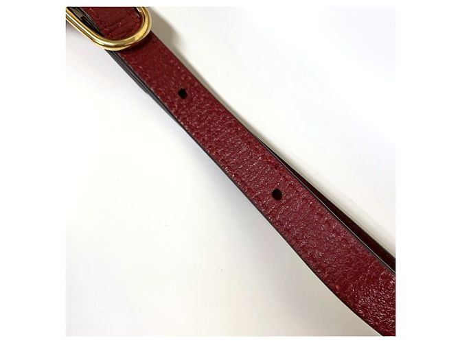 GUCCI 647784 Bolsa de ombro colaboração Doraemon Marrom Vermelho - vista 9