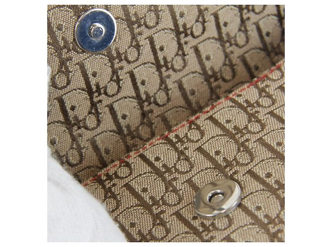 Marsupio Christian Dior in tela beige - vista 8