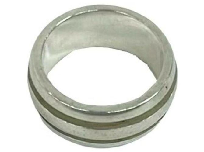Tiffany & Co. Grooved Double Line Ring Silber - Ansicht 5