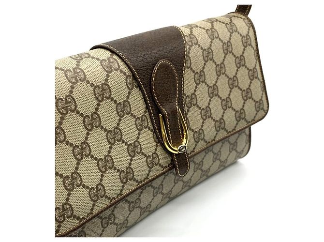 Borsa a Spalla Gucci 904 02 050 Marrone - vista 2