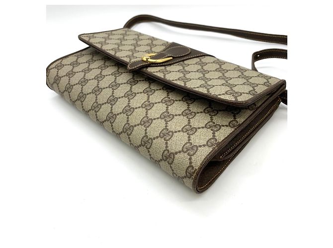 Borsa a Spalla Gucci 904 02 050 Marrone - vista 3