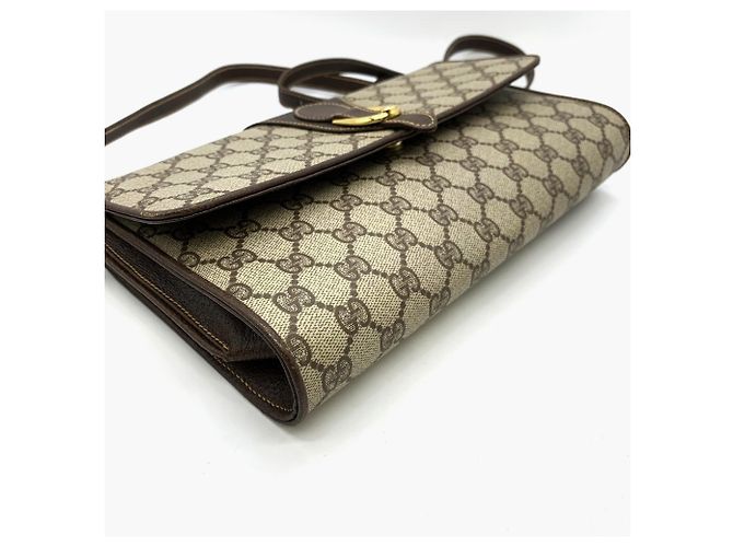 Borsa a Spalla Gucci 904 02 050 Marrone - vista 4