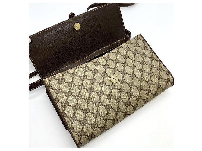 Borsa a Spalla Gucci 904 02 050 Marrone - vista 6