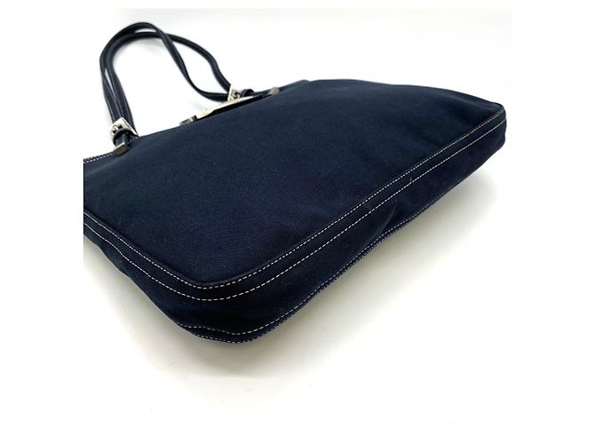 Fendi Tote Bag 2228M7260N018 Marineblau - Ansicht 4