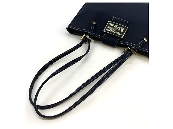 Fendi Tote Bag 2228M7260N018 Marineblau - Ansicht 5