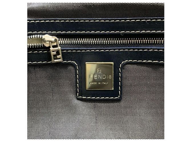 Fendi Tote Bag 2228M7260N018 Marineblau - Ansicht 8