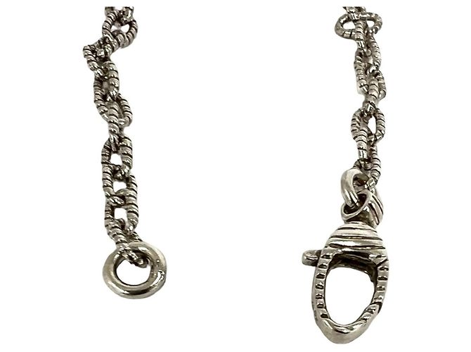 GUCCI Collana a catena in argento sterling 925 vintage - vista 4