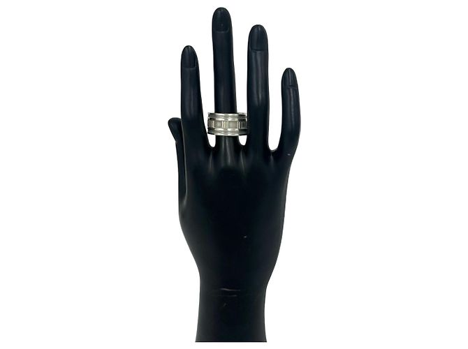 Tiffany & Co Anello Tiffany Vintage Atlas Wide Band Argento - vista 2
