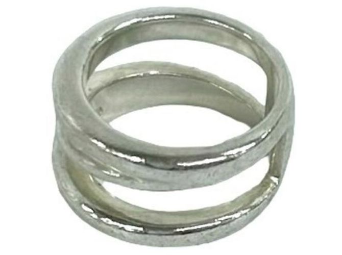 Tiffany & Co. Diagonal Band Ring Silber - Ansicht 4