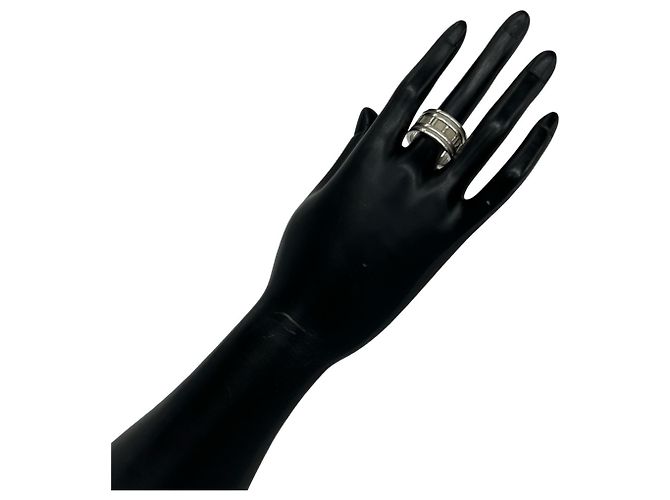 Tiffany & Co Anello Tiffany Vintage Atlas Wide Band Argento - vista 2