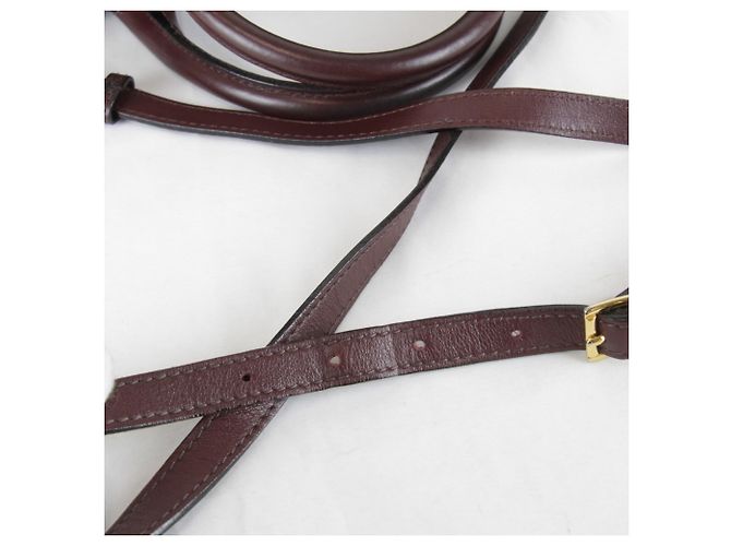 Sac Tote Burberry em couro e lona marrom - vista 11