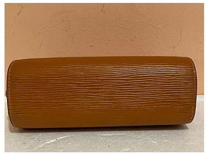 Louis Vuitton Epi Leder Kosmetikbeutel Tan Braun - Ansicht 3