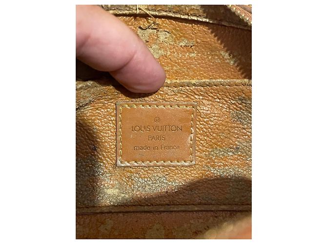 Louis Vuitton Epi Leder Kosmetikbeutel Tan Braun - Ansicht 9