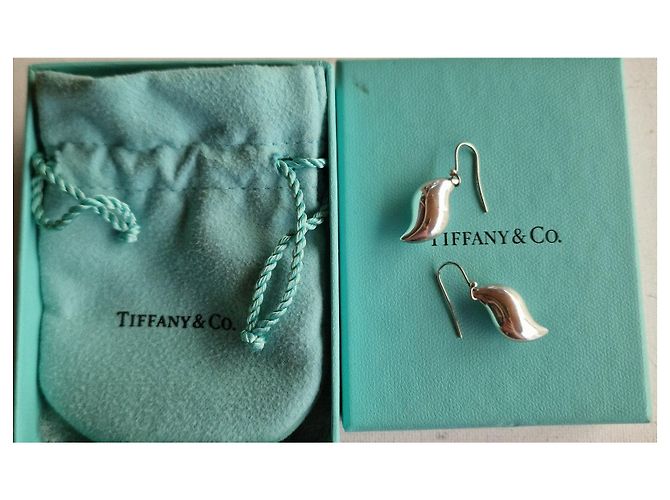 Tiffany & Co. Orecchini Elsa Peretti Plume Argento 925 - vista 2