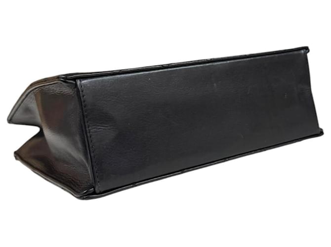 Timeless Borsa Chanel Matelassé Coco Mark Nero - vista 5