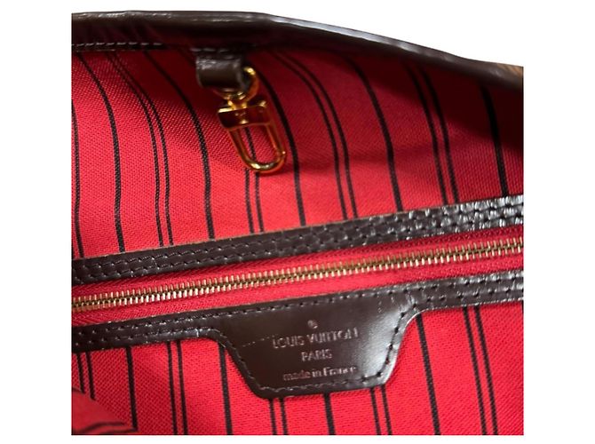 Borsa a tracolla Louis Vuitton Delightful PM Damier Marrone Damier ebene - vista 10