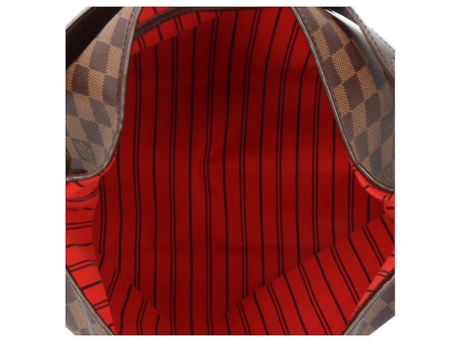 Borsa a tracolla Louis Vuitton Delightful PM Damier Marrone Damier ebene - vista 6