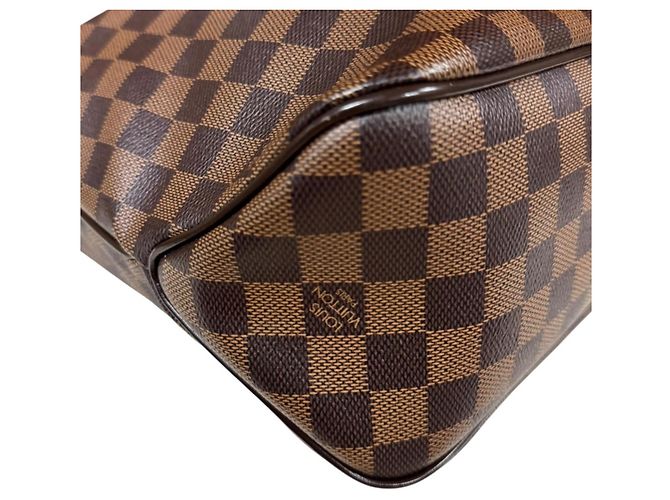 Borsa a tracolla Louis Vuitton Delightful PM Damier Marrone Damier ebene - vista 7