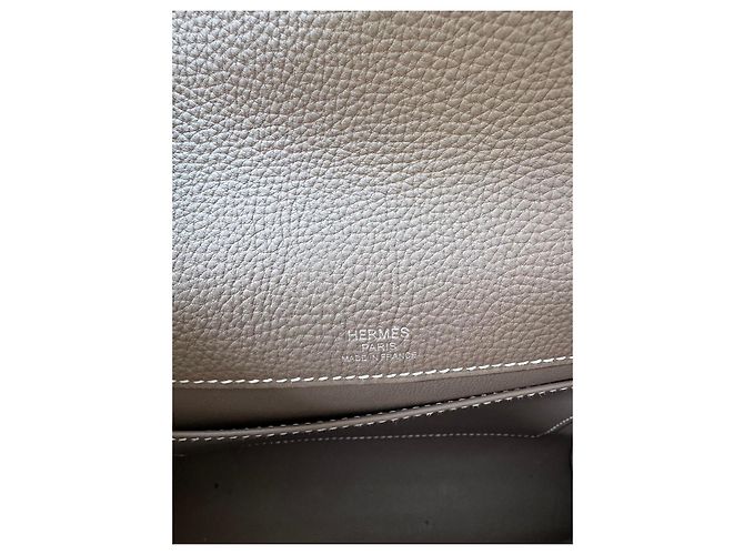 Hermès Sac à dépêches 21 borsa uomo Marrone - vista 4